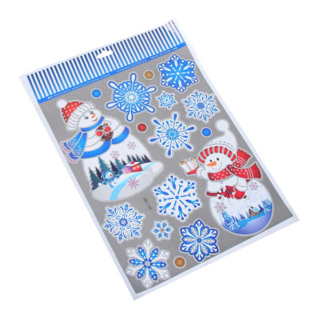 СНОУ БУМ Наклейка 26x37 см, ПВХ