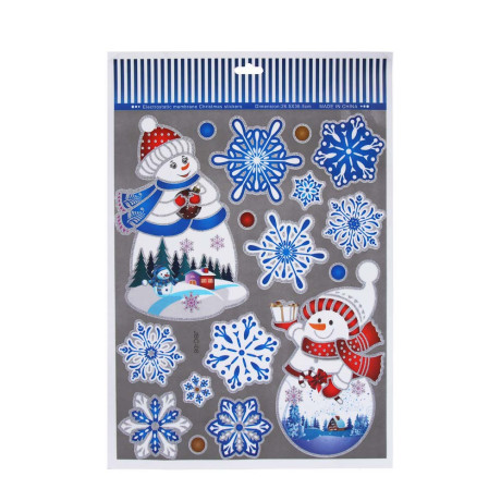 СНОУ БУМ Наклейка 26x37 см, ПВХ