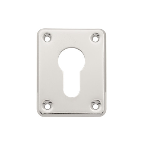 Накладка под цилиндр DP-C-01-CR (Хром) прямоугольная Apecs  (1штука!)  \20