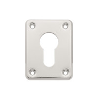 Накладка под цилиндр DP-C-01-CR (Хром) прямоугольная Apecs  (1штука!)  \20