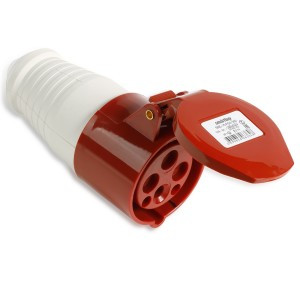 SmartBuy розетка силовая CEE (разъем) переносная 214 3Р+РЕ 16А 380В IP44 SBE-16-PS4-380