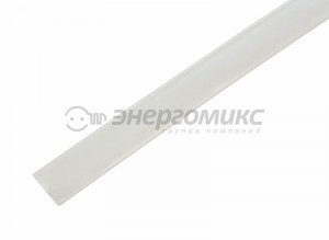 REXANT термоусадка трубка ТУТ Н-1, 15/7.5 мм 1м прозрачная цена за шт (50!), 21-5009