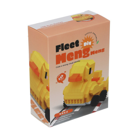 ИГРОЛЕНД Конструктор "Зверошинка", 9х4,5х12 см, ABS, 9 видов