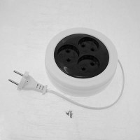 Удлинитель Р16-008 рулетка 3 роз. 3м х50