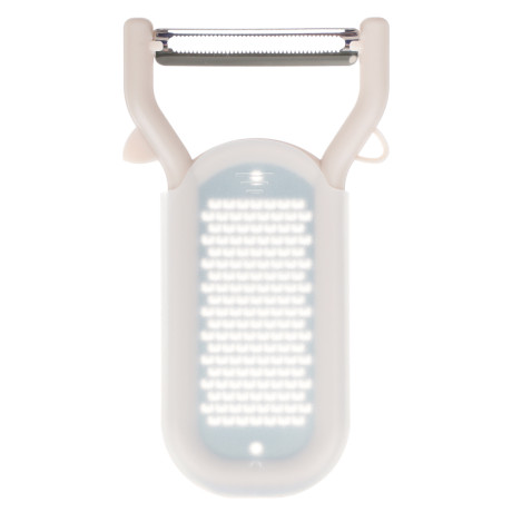 SATOSHI Пиллер для чистки овощей с теркой, горизонтальное лезвие, нерж.сталь