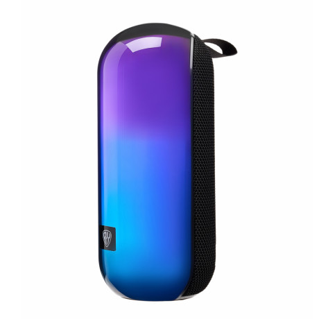 BY Колонка беспроводная EchoCore 7Вт,подсветка,1800мАч, BT5.3, USB, AUX,microSD,ВШГ 19x8x8см, черный