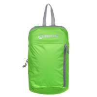 Рюкзак универсальный 40x23x11см, 1 отделение на молнии, передний карман, ПЭ, салатовый