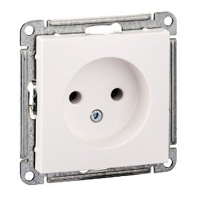 Systeme Electric W59 мех. роз. СУ 1 мест. 16А бел. (пл.осн.) РС16-153-1-86 (10!)