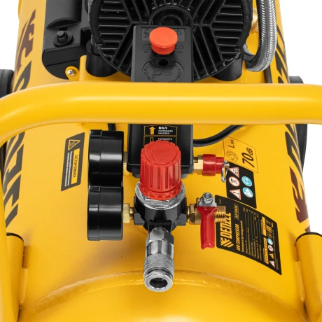 Компрессор безмасл. малошумный DLP-1500/50, 1,5 кВт,50 л, 2850 об/мин, 250 л/мин Denzel