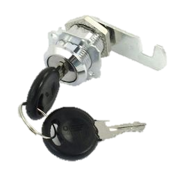 Замок почтовый 20мм с пластиковыми ключами