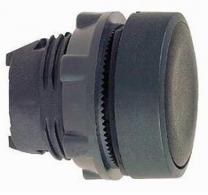 Schneider ZB5AA6 головка для кнопки с пружинным возвратом, пласт. осн., синяя d22мм