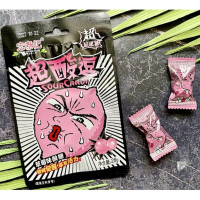 Кислые конфеты HONG TAI KEE, 23 гр, клубника