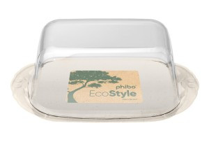 Масленка (18,9*11*6,9см), светло-серый 433290830 Phibo/Бытпласт