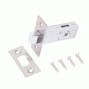 Задвижка АЛЛЮР АРТ LB45-6 SN мат.никель6мм без ручек (100)