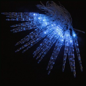 Гирлянда LED-I-20-3-B "Сосульки" 20LED голубой 3м, арт.101531