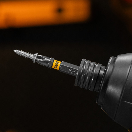 Бита PH2х50, сталь S2, шестигранный профиль, 10 шт. Е 6,3 Denzel