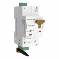 Werkel умный автоматический выключатель ВА 1P 63А 6кА х-ка С W1001P6301
