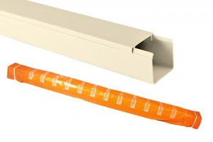 TDM Кабель-канал 25х25 слоновая кость (50м) (50!) SQ0402-0506