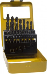 Набор STAYER Сверла "PROFI" по металлу, быстрорежущая сталь, в металл.боксе, 19шт