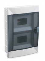 Makel бокс (корпус) пластик ЩРВ-П-16 мод. 2 ряда, встраиваемый 28001426