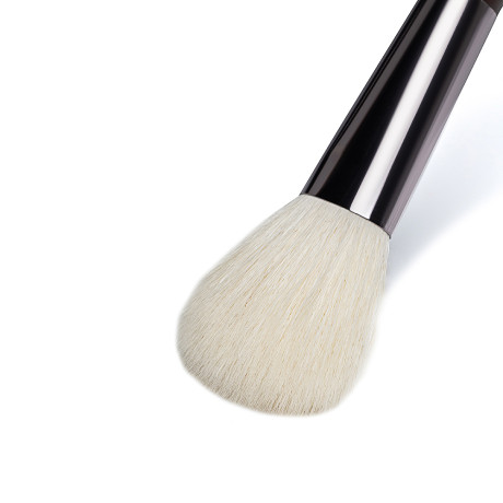 ЮНИLOOK Кисть для хайлайтера, натуральный ворс, металл, дерево, 17,5см