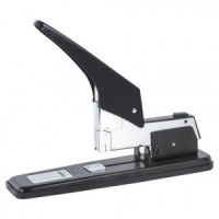Степлер МОЩНЫЙ №24/6-23/24 металлический BRAUBERG &quot;Heavy duty&quot;, до 200 листов, черный, 227660