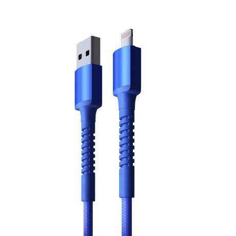 BY Кабель для зарядки XXL iP, 2м, 2.4А, Быстрая зарядка, синий