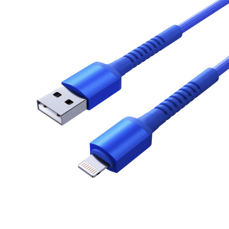 BY Кабель для зарядки XXL iP, 2м, 2.4А, Быстрая зарядка, синий