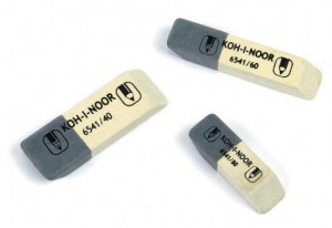 Ластик KOH-I-NOOR 6541/60 каучуковый, комбинир. Чехия 29850