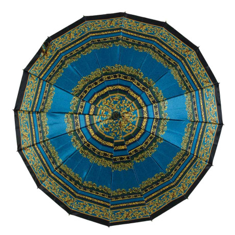 Зонт-трость женский, металл, пластик, полиэстер, 55 см, 16 спиц, 6 дизайнов, RST124406