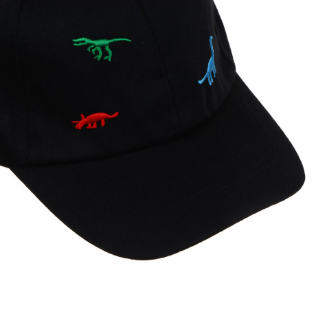 GALANTE Кепка детская, р.52, 30% хлопок, 70% полиэстер, черный, ВЛ25-02, #1