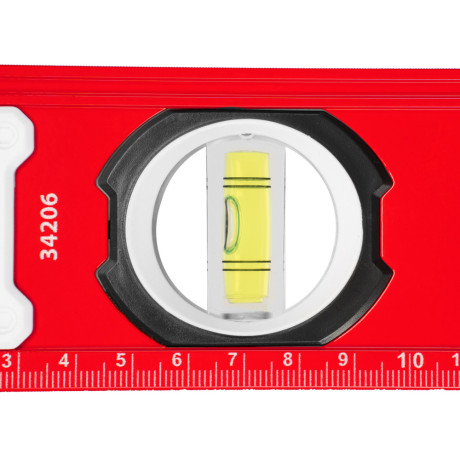 Уровень алюминиевый, фрезерованный, 3 глазка, рукоятки, 2000 мм Matrix