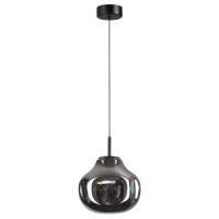 ODEON LIGHT 5097/4LC PENDANT ODL25 421 черн./дымч./мет./стекло Подвес LED 4W 4000K 388lm VASO