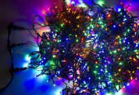 Гирлянда ул. на деревья Клип Лайт 24V 399LED разноцв. 15см, динам. 3нит*20м, IP54 323-309 Neon Night