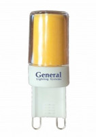 General G9 220V 5W(350lm) 4500K 4K 20x46 COB пластик цена за 1шт. 661646