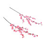 LADECOR Цветок искусственный ветка сакуры, 105 см, ткань, пластик, железная проволока, 2 цвета