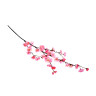 LADECOR Цветок искусственный ветка сакуры, 105 см, ткань, пластик, железная проволока, 2 цвета