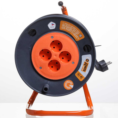 Удлинитель на катушке  РБК-4 50м 4 гн КГ 2*1,0 16А