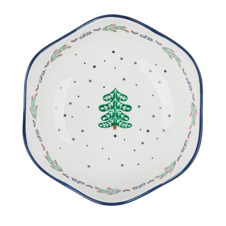 MILLIMI Нордик Салатник, 21,5х7,5см, керамика