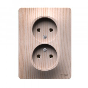 Systeme Electric GLOSSA роз. СУ 1 мест. 16А сосна GSL001520 (6!)