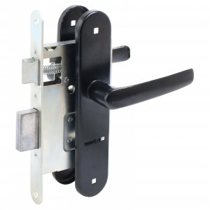 Птимаш ЗВ9-4.08 черный Замок врезной с/руч10)