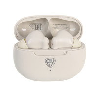 Наушники беспроводные TWS BY Voxta, внутриканальные, 35/320 мАч, BT5.4, бежевый