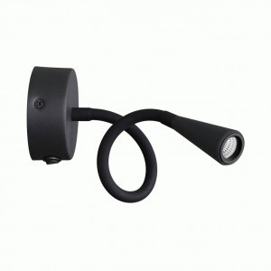 ODEON LIGHT 4254/3WL HIGHTECH ODL21 181 черн/мет. св-к бра IP20 св/д 3W 263lm 3000K 3K 80385 ODDS