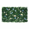 INBLOOM Изгородь искусственная Полевые цветы белые/синие 60х40см, PE