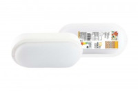 TDM Светодиодный светильник LED ДПП 3801 12Вт 4000К IP65 белый овал177*85*57 мм Народный SQ0366-0167