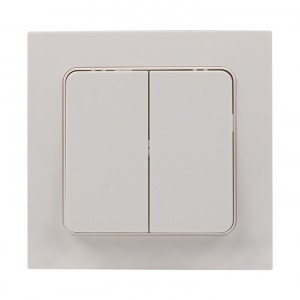 EKF Стокгольм выкл. СУ 2 кл. 10А белый автоклеммы (корпус PC) EXV10-023-10