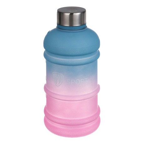 Бутылка спортивная тм BY SPORT, 1000мл, 21х10см, пластик PETG, градиент