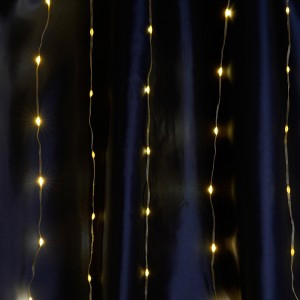 Feron Гирлянда - занавес Водопад 200LED 2x2м 2700K 2K IP20 сетевой шнур 3м CL26 48595
