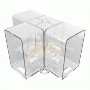 APEYRON Коннектор тип T для св-ков серии NET 67х40х40 IP20 полипропилен 09-137