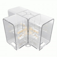 APEYRON Коннектор тип T для св-ков серии NET 67х40х40 IP20 полипропилен 09-137